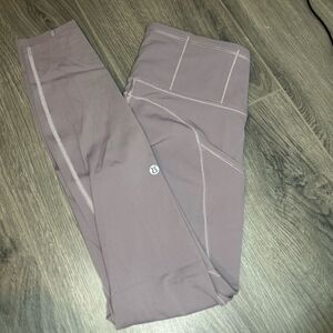 Lululemon Fast and Free Leggings Raw Hem, 4